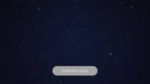 فوتیج حرکت آسمان شب پر ستاره Starry night sky motion