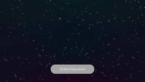 دانلود بک گراند متحرک ستاره در آسمان شب Stars Dark Background