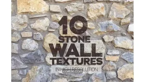 دانلود تکسچر دیوار سنگی Stone Wall Textures x10