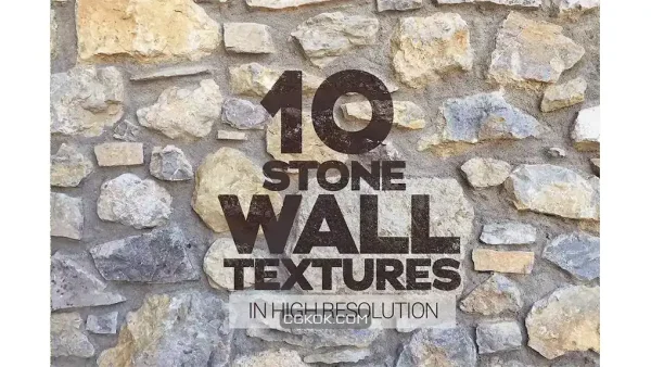 دانلود تکسچر دیوار سنگی Stone Wall Textures x10