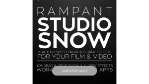 دانلود فوتیج برف Studio Snow