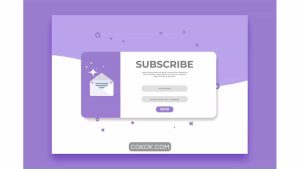 دانلود قالب لایه باز اشتراک پاپ آپ Subscription Pop-Up.01