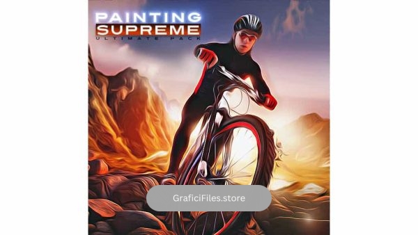 اکشن فتوشاپ نقاشی – Supreme Painting Photoshop Actions