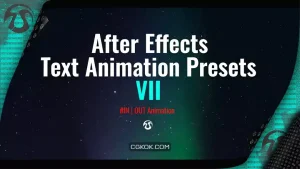 دانلود پریست متن افترافکت Text Animation Presets VII