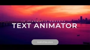 دانلود پریست افترافکت انیماتور متن سینمایی Text Animator Cinematic