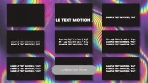 دانلود پریست متن افترافکت Text Animator – Simple (Paragraph)