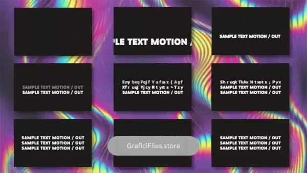 دانلود پریست متن افترافکت Text Animator – Simple (Paragraph)