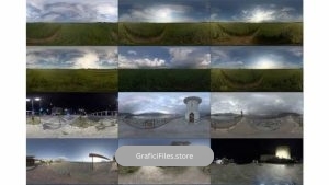 دانلود تصاویر تکسچر HDRI آسمان از Poliigon