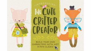 دانلود جعبه ابزار ساخت کاراکتر کارتونی The Cute Critter Creator