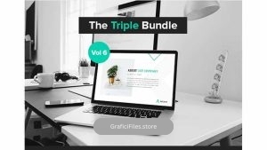 دانلود قالب پاورپوینت The Triple Bundle PowerPoint