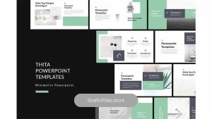 دانلود قالب پاورپوینت Thita Lookbook Powerpoint Templates
