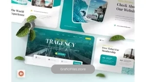 دانلود قالب پاورپوینت آژانس مسافرتی Tragency – Travel Agency Power Point template