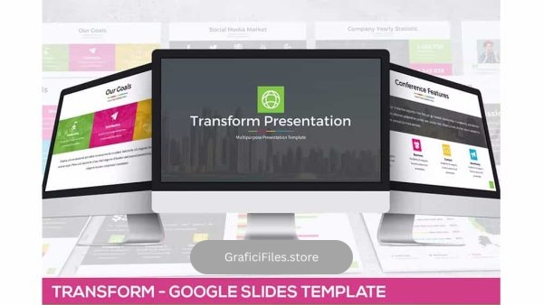 دانلود قالب پاورپوینت و گوگل اسلاید Transform – Google Slides Presentation Template