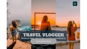 دانلود پریست لایت روم ولاگ سفر Travel Vlogger Lightroom Presets Dekstop Mobile