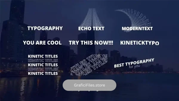 پروژه داوینچی ریزالو تایپوگرافی Typography Pack