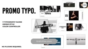 پروژه فاینال کات تیزر تبلیغاتی با تایپوگرافی Typography Promo