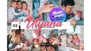 دانلود پریست لایت روم ULYANA – Mobile Lightroom Presets