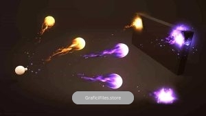 دانلود Unique Projectiles برای یونیتی
