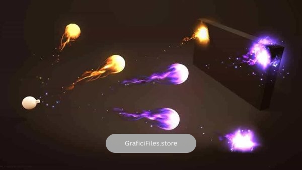 دانلود Unique Projectiles برای یونیتی