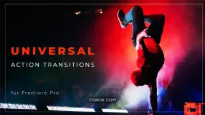 دانلود ترانزیشن پریمیر اکشن Universal Action Transitions