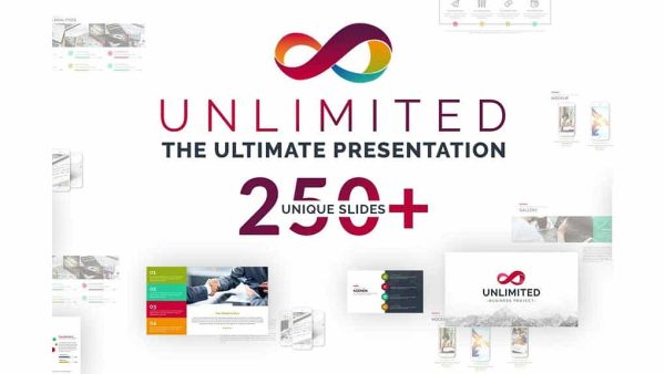 دانلود قالب پاورپوینت Unlimited Business Project Asset