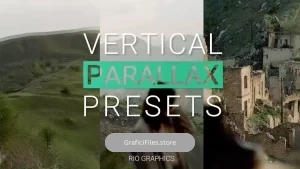 دانلود پریست پریمیر پارالاکس عمودی Vertical Parallax Presets