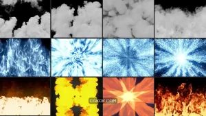 دانلود ترانزیشن جلوه های ویژه VFX Motion Transitions Pack