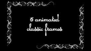 دانلود فریم عکس انیمیت Vintage Animated Frames Pack