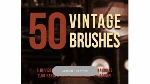 دانلود براش وینتیج Vintage Brushes
