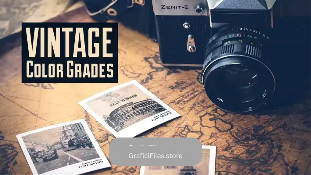 دانلود پریست افترافکت اصلاح رنگ وینتیج Vintage Color Grades