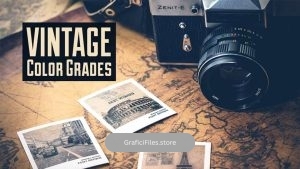 پریست اصلاح رنگ وینتیج Vintage Color Grades