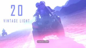 دانلود فوتیج افکت نور وینتیج Vintage Light