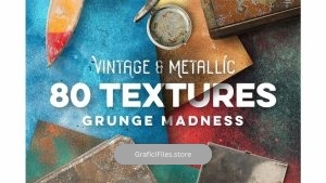 دانلود تکسچر فلز Vintage & Metallic Textures