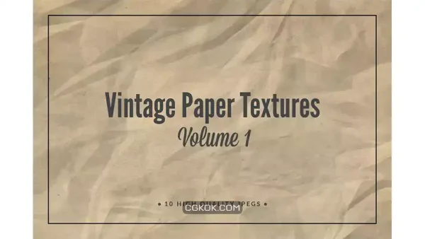 دانلود تکسچر کاغذ قدیمی Vintage Paper Textures Volume 1