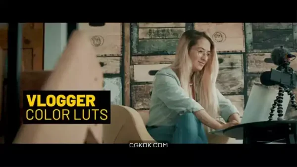 دانلود پریست رنگ ولاگ Vlogger LUTs