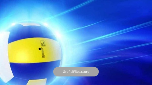 دانلود بک گراند موشن گرافیک توپ والیبال Volleyball Background