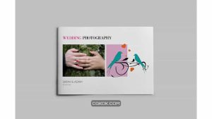 دانلود قالب ایندیزاین آلبوم عکس عروسی Wedding Album Template