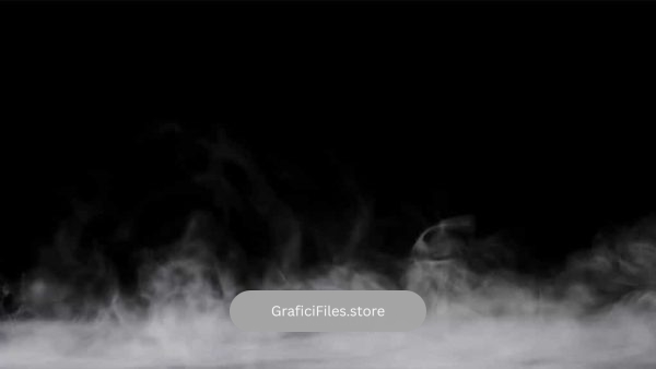 فوتیج مه سفید White Fog Across The Ground