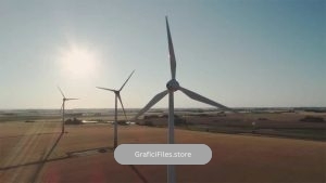 فوتیج توربین بادی Wind Turbines
