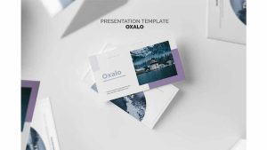 دانلود قالب پاورپوینت با تم زمستانی Oxalo – Winter Theme Powerpoint