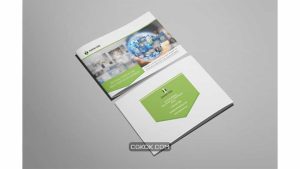 دانلود قالب ایندیزاین بروشور Wonderpro – A5 Business Brochure