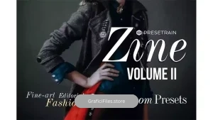 دانلود پریست لایت روم فشن Zine Fashion Lightroom Presets – Volume II
