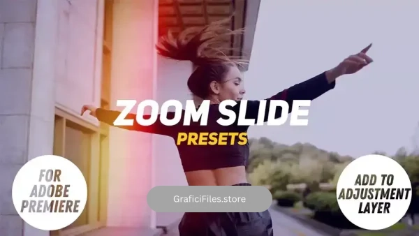 دانلود پریست پریمیر زوم Zoom Slide Presets